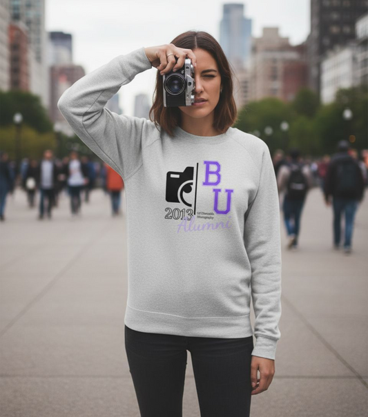 V BTS University BU Alumni Sweatshirt