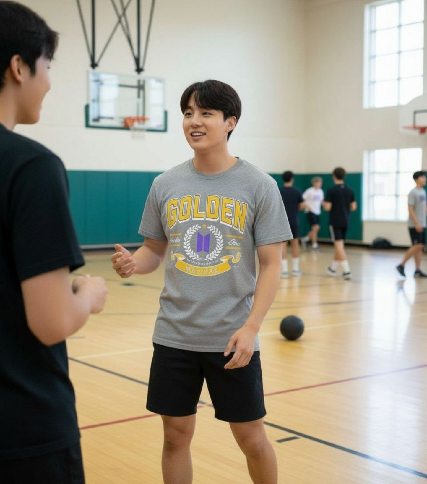 JK Golden Maknae Uni T-shirt