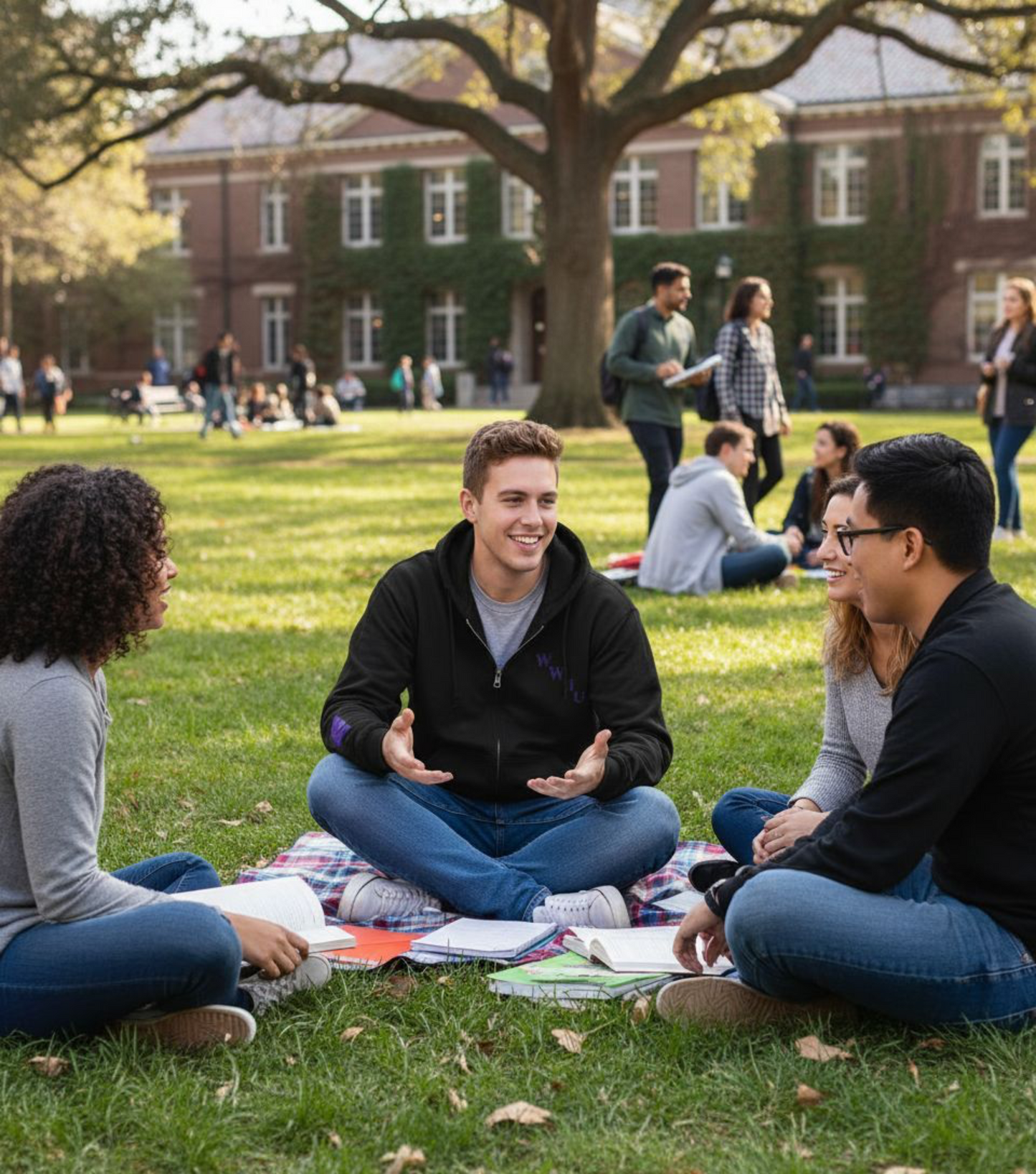 Embroidery Jin Uni Hoodie WWHU