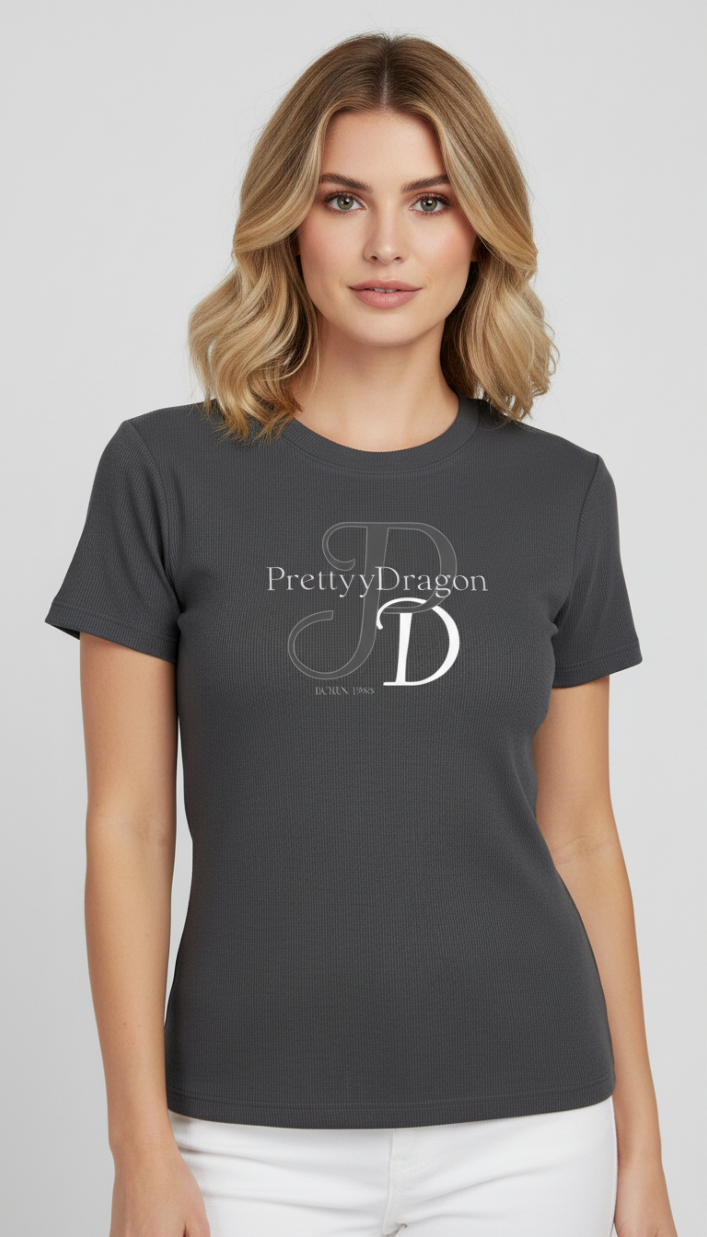Women's Monologo Slim Fit T-Shirt