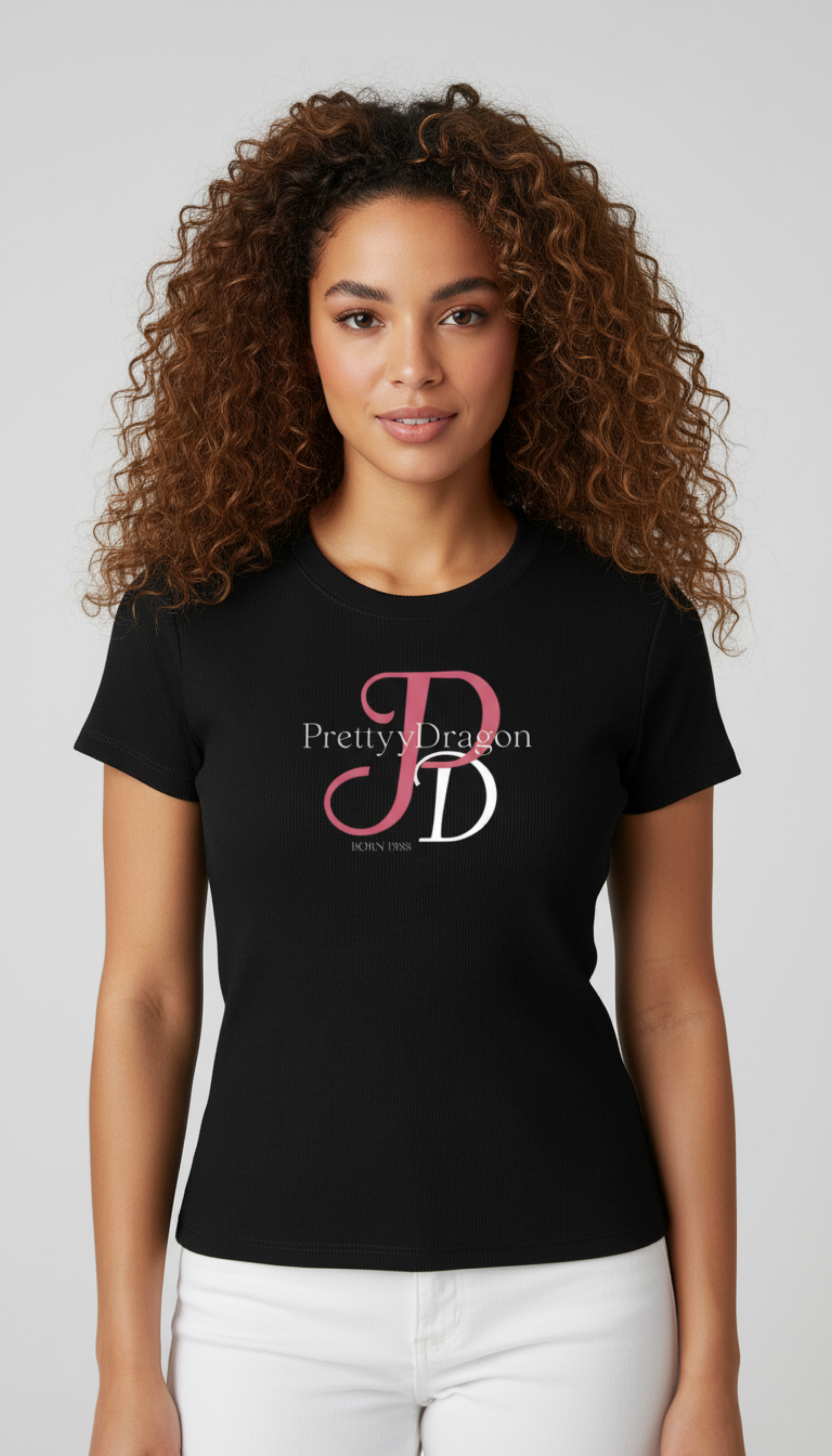 Women's Monologo Slim Fit T-Shirt