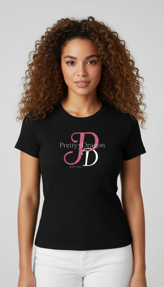 Women's Monologo Slim Fit T-Shirt