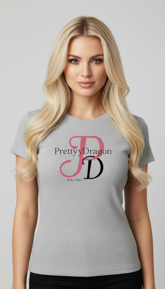 Women's Monologo Slim Fit T-Shirt